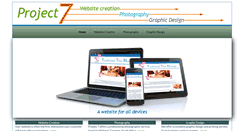 Desktop Screenshot of project7.co.za